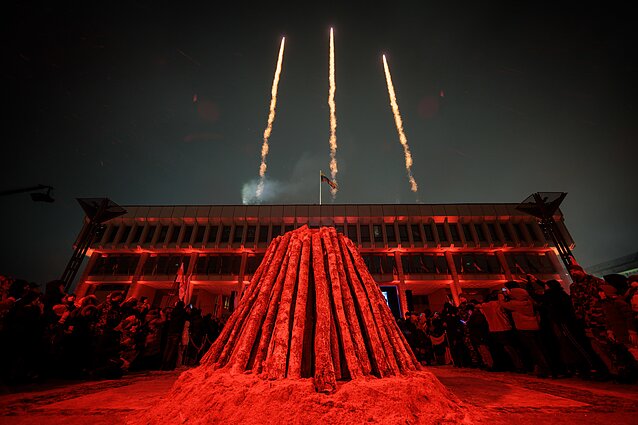 Laisvės gynėjų pagerbimas ir atminimo laužai