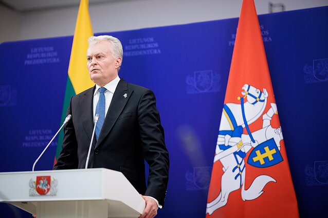 Sausio 13-ąją minintis Nausėda: net šiandien matome, kad laisvė – nuolatinis darbas