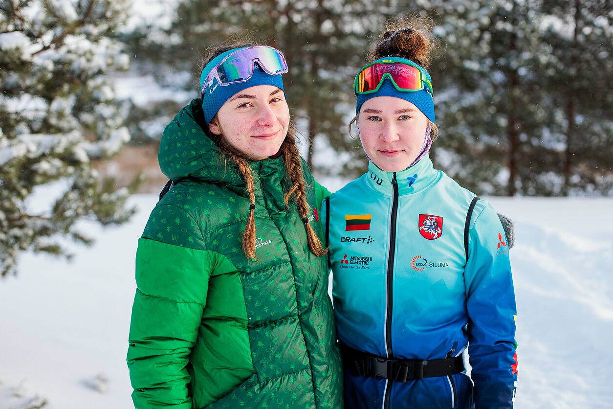 Ieva Dainytė ir Eglė Savickaitė Ieva Dainytė ir Eglė Savickaitė