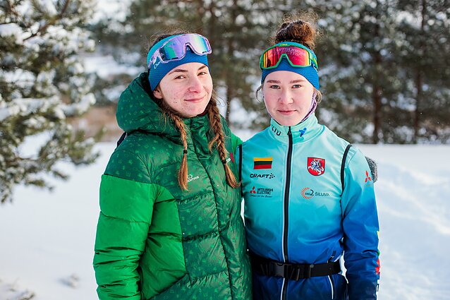 Ieva Dainytė ir Eglė Savickaitė Ieva Dainytė ir Eglė Savickaitė