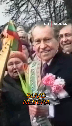 Kaip 1991 m. Lietuvoje pasitiktas JAV prezidentas Nixonas?