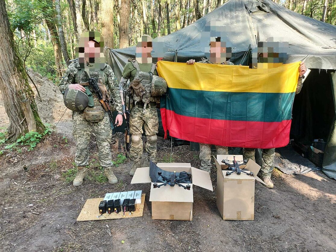 Kariai Ukrainoje su įranga, įsigyta už akcijos „Radarom!“ paramą