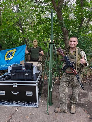 Kariai Ukrainoje su įranga, įsigyta už akcijos „Radarom!“ paramą