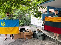 Kariai Ukrainoje su įranga, įsigyta už akcijos „Radarom!“ paramą