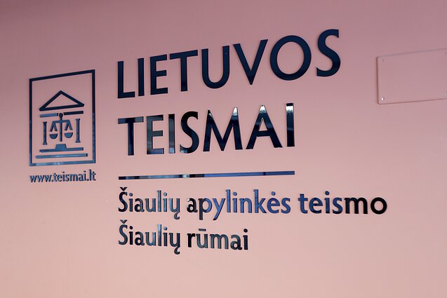 Šiaulių apylinkės teismas Šiaulių apylinkės teismas