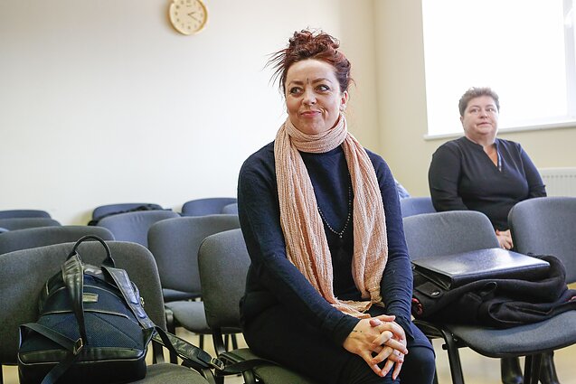 Šiaulių apylinkės teismas. Teisiamoji Irma Gajauskaitė Šiaulių apylinkės teismas. Teisiamoji Irma Gajauskaitė