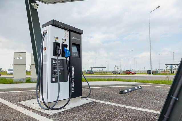 Elektromobilių įkrovimo stotelė