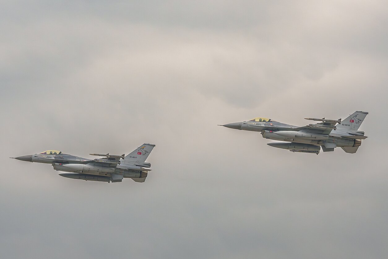 Turkijos naikintuvai F-16