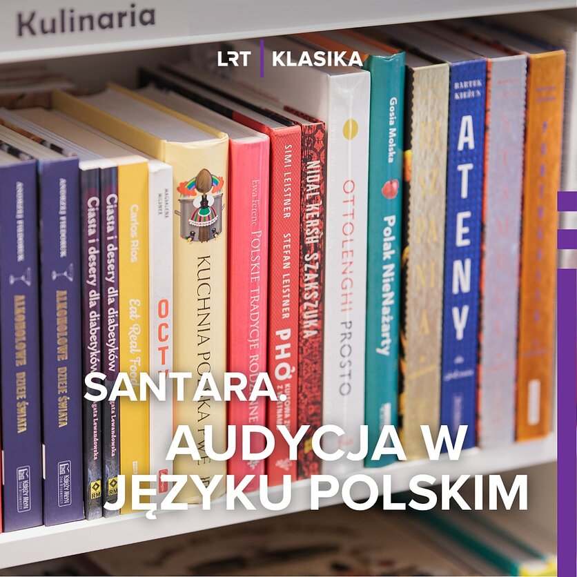 Fot. V. Raupelis / LRT , Książki