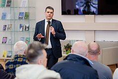 Remigijus Žemaitaitis apsilankė Lazdijuose