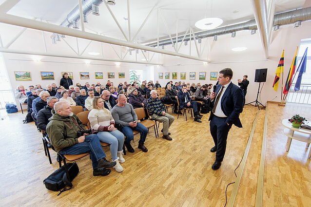 Remigijus Žemaitaitis apsilankė Lazdijuose