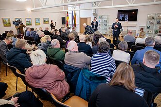 Remigijus Žemaitaitis apsilankė Lazdijuose