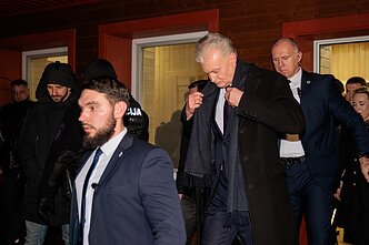 G. Nausėda lankėsi Kapčiamiestyje G. Nausėda lankėsi Kapčiamiestyje