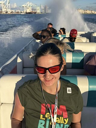 Moments from Eglė Jarmolavičiūtė’s journey across the United States