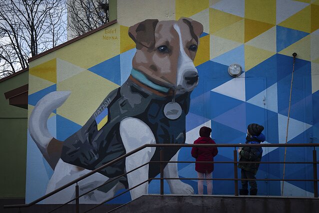 Vaikai Ukrainoje
