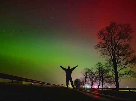 Northern lights, Pagėgiai District