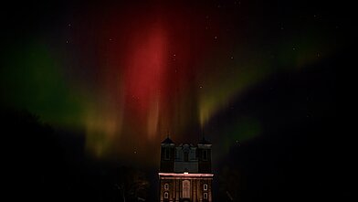 Northern lights, Šiluva