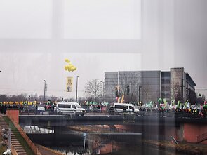 Strasbūre – ūkininkų protestas prieš laisvosios prekybos susitarimą su „Mercosur“ šalimis