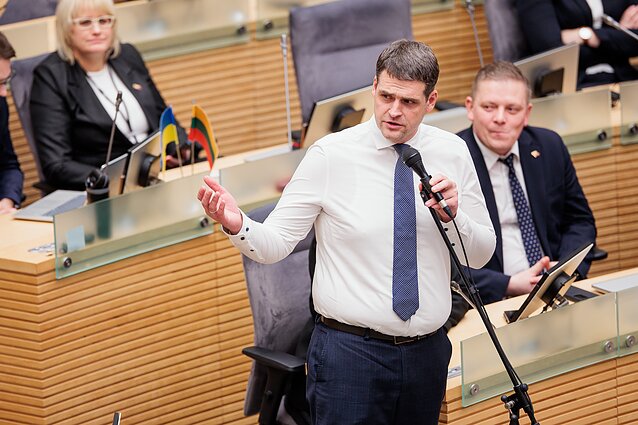 Beniušis apie Žemaitaičio apsistumdymą: nesimato ženklų, kad šis įvykis taps lūžio tašku
