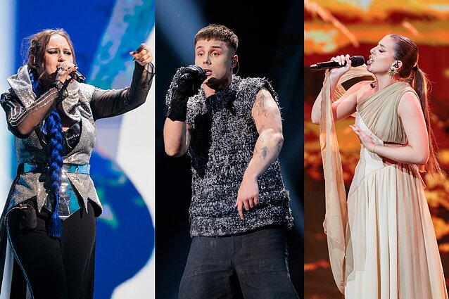 Antrosios EUROVIZIJA.LT atrankos dalyviai Agnė Buškevičiūtė, Atikin, Melanija