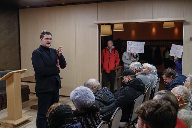 Remigijaus Žemaitaičio susitikimas su joniškiečiais 