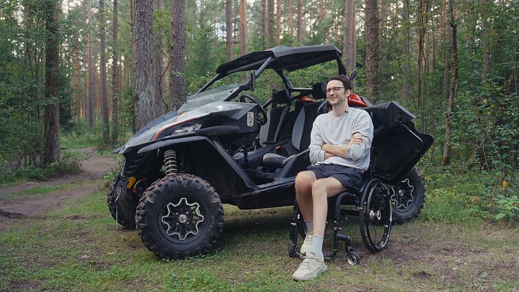 Valdžios abejingumu nusivylęs Adomas: neįgaliajam Vilnius toks neprieinamas kaip ir miškas