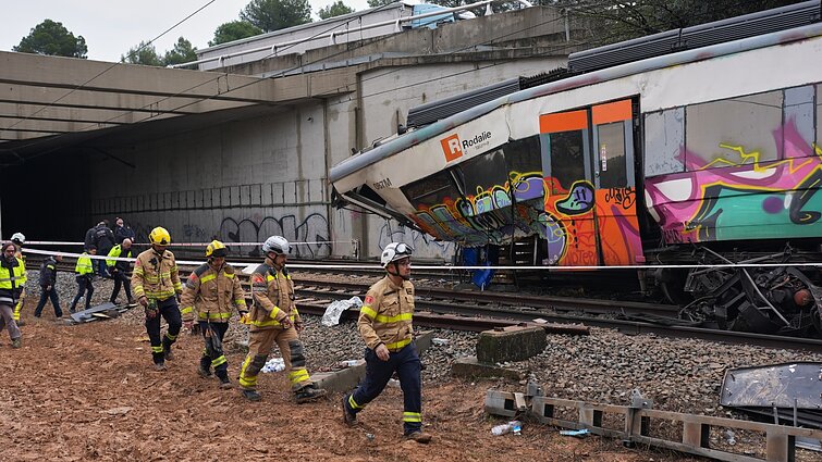 LRT bendradarbė Ispanijoje apie dar vieną traukinio avariją: situacija šalyje labai jautri