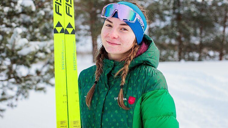 Lietuvos olimpiečiai. Slidininkė Ieva Dainytė