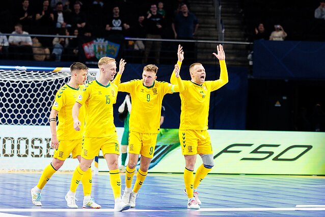 Europos salės futbolo čempionatas: Lietuva – Čekija Europos salės futbolo čempionatas: Lietuva – Čekija