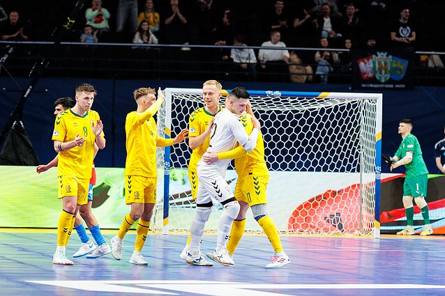 Europos salės futbolo čempionatas: Lietuva – Čekija Europos salės futbolo čempionatas: Lietuva – Čekija
