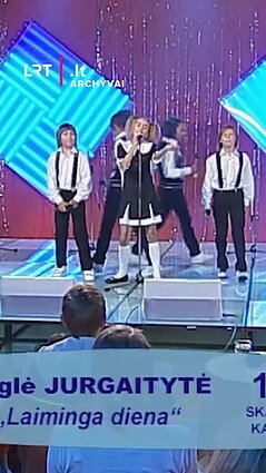 Gimtadienį švenčia Eglė Jurgaitytė. Sveikiname! 2008 m. „Vaikų Eurovizija“