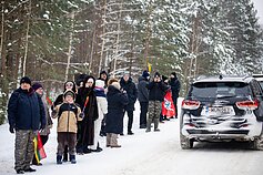 Protestas Kapčiamiestyje.