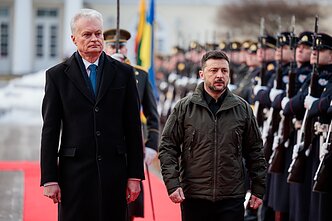 Gitanas Nausėda, Volodymyr Zelensky Gitanas Nausėda, Volodymyr Zelensky