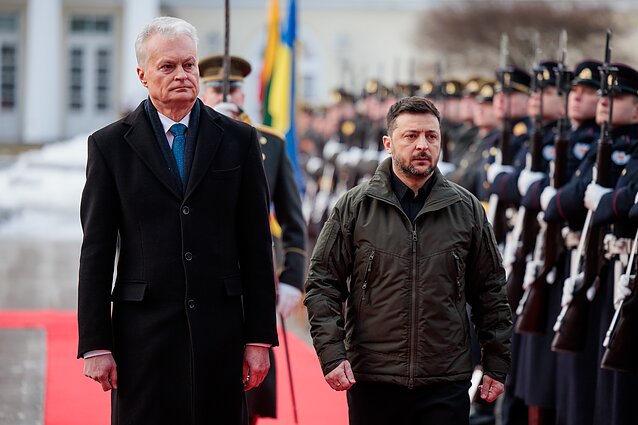 Gitanas Nausėda, Volodymyr Zelensky Gitanas Nausėda, Volodymyr Zelensky
