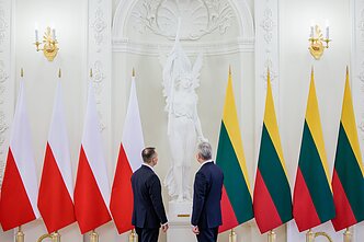 Karoli Nawrocki w Wilnie