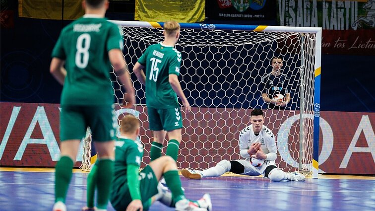 Europos salės futbolo čempionate – debiutuojančios Lietuvos rinktinės pralaimėjimas