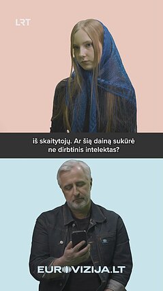 Ramūnas Zilnys kalbasi su EUROVIZIJA.LT finalininke Rug!le