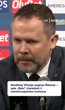 Giedriaus Žibėno komentarai po pralaimėjimo FIBA čempionų lygoje