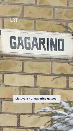 Lietuvoje – Jurijaus Gagarino gatvės