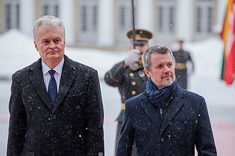 President Gitanas Nausėd and King Frederik X of Denmark