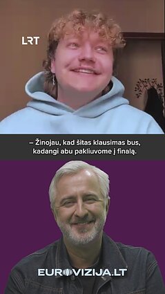 Ramūnas Zilnys kalbasi su EUROVIZIJA.LT finalininku NOY