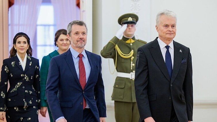 Lietuvos prezidento ir Danijos karaliaus tostai