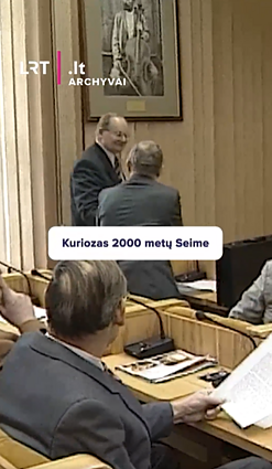 Kuriozas 2000 metų Seime
