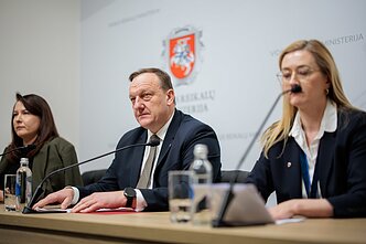 Spaudos konferencija dėl Leonido Volkovo