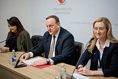 Spaudos konferencija dėl Leonido Volkovo