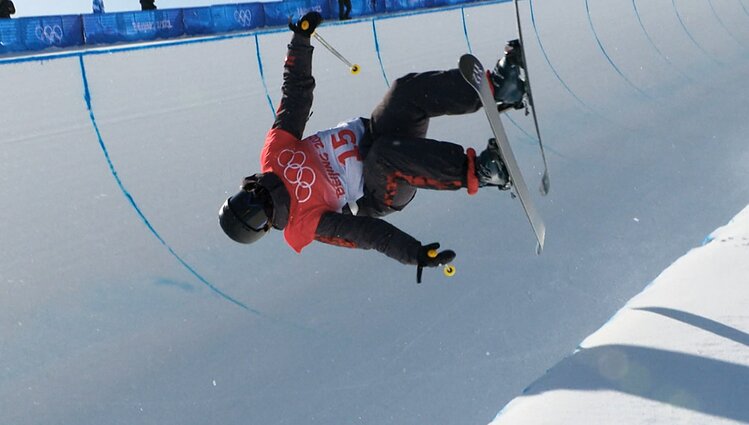 Nuo ledo iki sniego: žiemos olimpinių žaidynių sporto šakos. Akrobatinis slidinėjimas rampoje