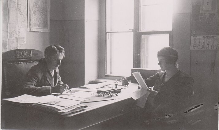 Balys Sruoga, Vanda Daugirdaitė 1921 m. 