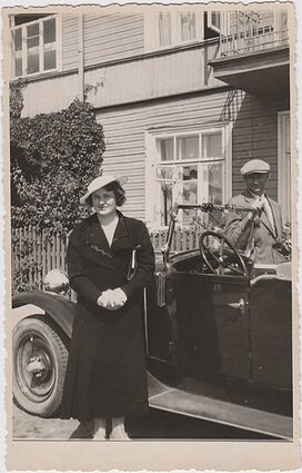 Balys ir Vanda Sruogai 1937 m.