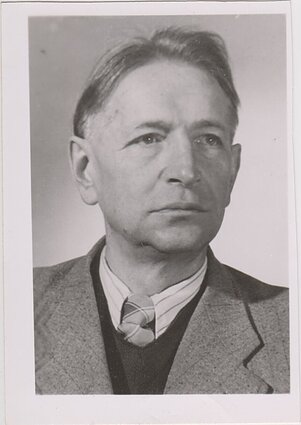 Balys Sruoga apie 1945 m. 