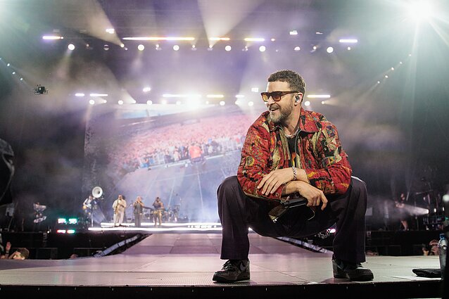 Justino Timberlake`o koncertas Kaune